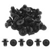 sourcingmap 20 Pcs 10mm Dia Hole Black Fender Rivets Panel
