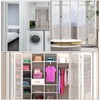 sourcing map 4pcs Bifold Door Hardware, Bi-fold Closet Door Hardware
