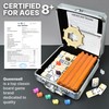 Mexican Train Dominoes Set with 4 Holders - Dominoes Double