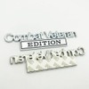 Pair Set Combat Veteran Edition Emblem 3D Badge Raised Decals