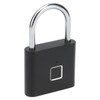 Fingerprint Padlock Zinc Alloy Smart Office Home Cabinet Door Dormitory