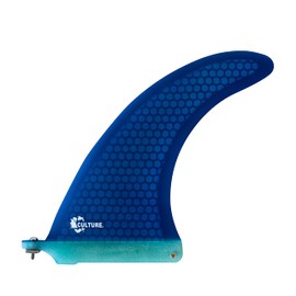 Culture Supply Signature RTM Honeycomb Surfboard Single Fin - 5 Colors | 3 Sizes (Orange, 9")