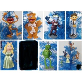 Sesame Street Muppets Christmas Ornaments 6 piece Set