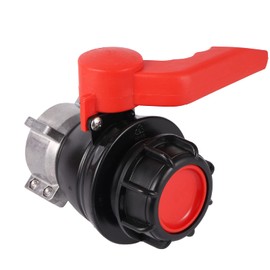 FOGWOWO IBC Adapter Ball Valve 60 mm to 62 mm IBC Tank Accessories Replacement Ball Valve Shut-off Valve for Rainwater Tank, Container, Rain Butt