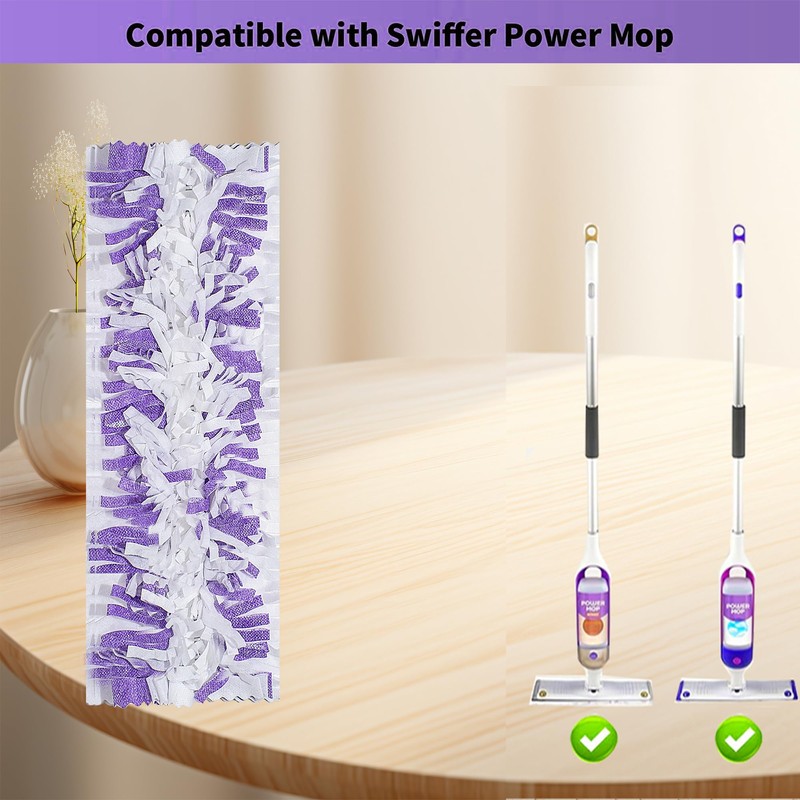 Disposable Mopping Pad Refills for PowerMop Multi-Surface Mopping Pad Refills