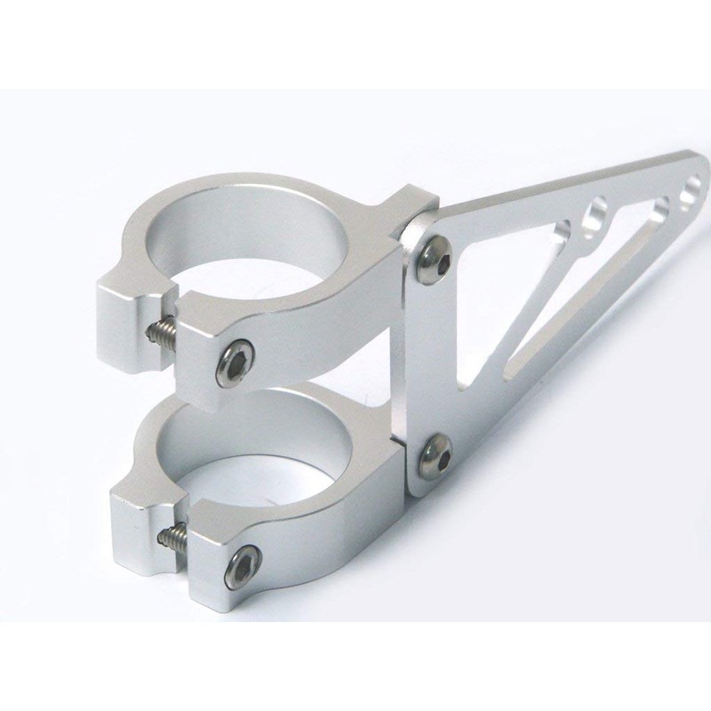 Alchemy Parts 52mm 53mm CNC Brushed Aluminium - Silver -