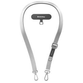 [SwitchEasy] Smartphone Shoulder Neck Hanging Thick Tear Resistant Strap Holder Included Smartphone Shoulder Strap Drop Prevention Women's Men's Smartphone Strap Easy Strap (0.8 inch (20 mm) Concrete