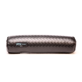 PTX Therapy - Posture Towel Roll - High Density Foam Neck & Lower Back Roll for Physical Therapy Exercise - Improve Posture & Alignment - Reduce Pain - Sweat Resistant Cover - Color: Eclipse