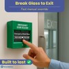 SecureMyDoor Emergency Door Release Break Glass Call Point | Green