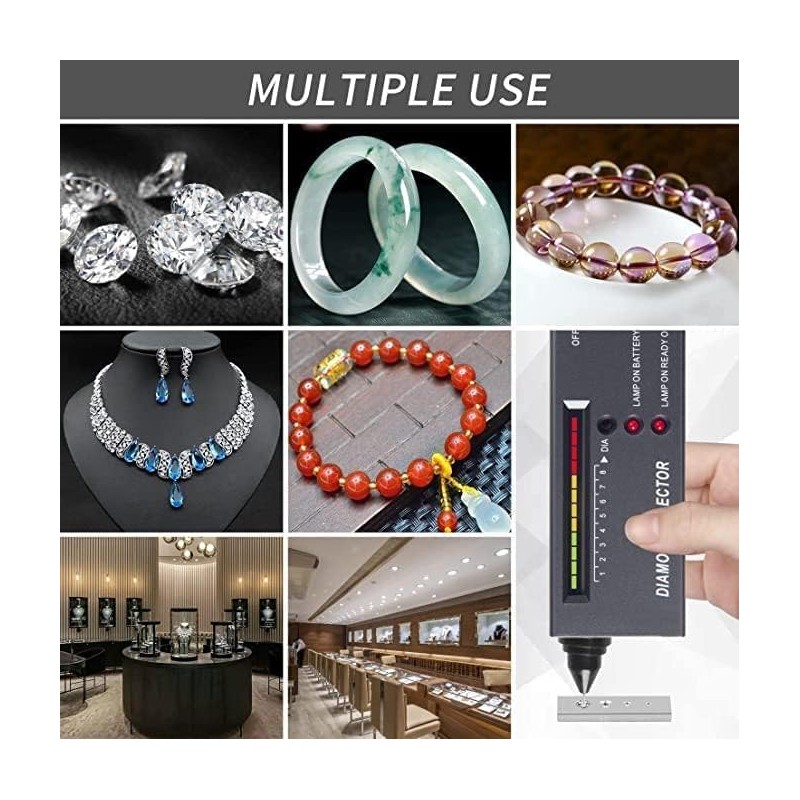 Diamond Tester,High Accuracy Diamond Tester Pen and Diamond Torch Jewelry