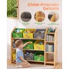 yoopin Toy Storage Organizer with 3 Shelves and 9 Bins,