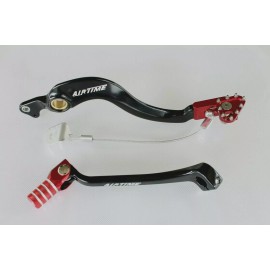 AIRTIME FORGED REAR BRAKE PEDAL & GEAR LEVER HONDA CRF250R (2018-2025) -RD1215