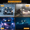 OPPBUY Strobe Light for Trucks,Amber White Emergency Dash Windshield with