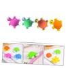 DOITOOL 16Pcs Mini Turtle Shaped Erasers for Cartoon Design for