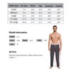 WiWi Viscose from Bamboo Mens Pajama Pants Soft Lounge Bottoms