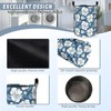 Playful Airplane Laundry Basket with Handles, 19.7"x15.7" Clothes Foldable Starry
