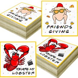 48Pcs Friends Party Supplies Friends Napkins Friends Themed Party Decorations Friends Party Decorations Friends TV Show Decorations for Friendsgiving Party Decorations
