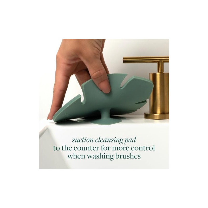 EcoTools - Almohadilla limpiadora de brochas de maquillaje