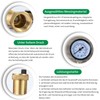 Boiler Safety Group Brass Hot Water Tank Connection Group and