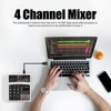 BMG‑04D 4 Channel Mixer 48V Phantom Power Stereo Recording 4