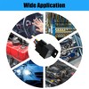 JUTOSU 5 Pole Relay, In-Car Relay, SPDT Relay Socket with