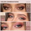 Noerrors Soft Mauve Neutral Naked Matte Eyeshadow Palette, Light Pink