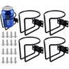 marinexplore 4 Pcs Cup Holders for Boat,Stainless Steel Wall Mounted