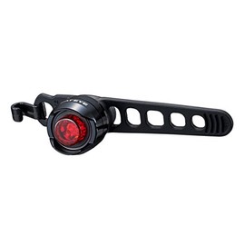 CatEye Unisex Adult Orb Rear Polished Black Rear Light - Black, One Size