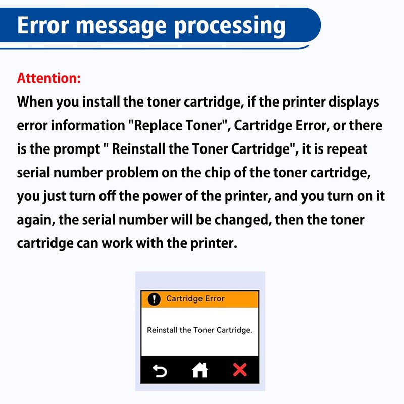 Toner Cartridge Compatible for Brother TN229 TN229BK TN229 Black Toner