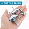 sourcing map Toggle Bolt Wing Nut Assortment Kit, 100 Sets