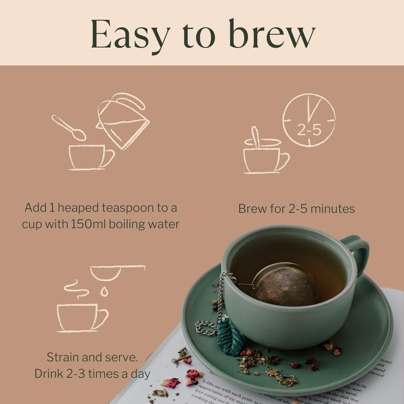Fertility Tea | Organic Women’s Wellness Pre-pregnancy Herbal Tea |