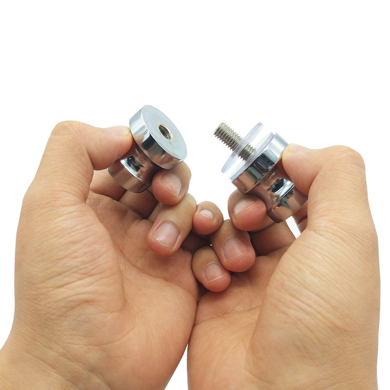 ZKSM 2 Set Shower Screen Handle Bathroom Door Handle Knob