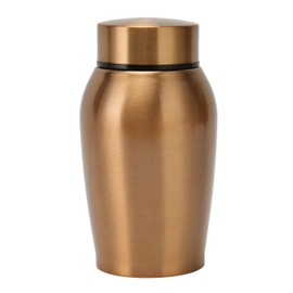 Qcwwy Pet Cremation Urns for Dogs or Cats Ashes, Pet Cremation Jar, Memorial Funeral Urn Made of Stainless Steel, Oxidation Resistant