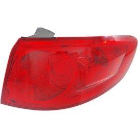 CarLights360 For Hyundai Santa Fe 2007 2008 2009 Tail Light Assembly Outer Passenger Side HY2805110