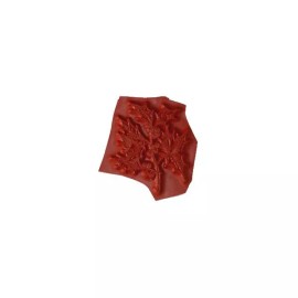 Sweet Grass Stamps HOLLY BRANCH unmounted rubber stamp, Christmas, winter #19