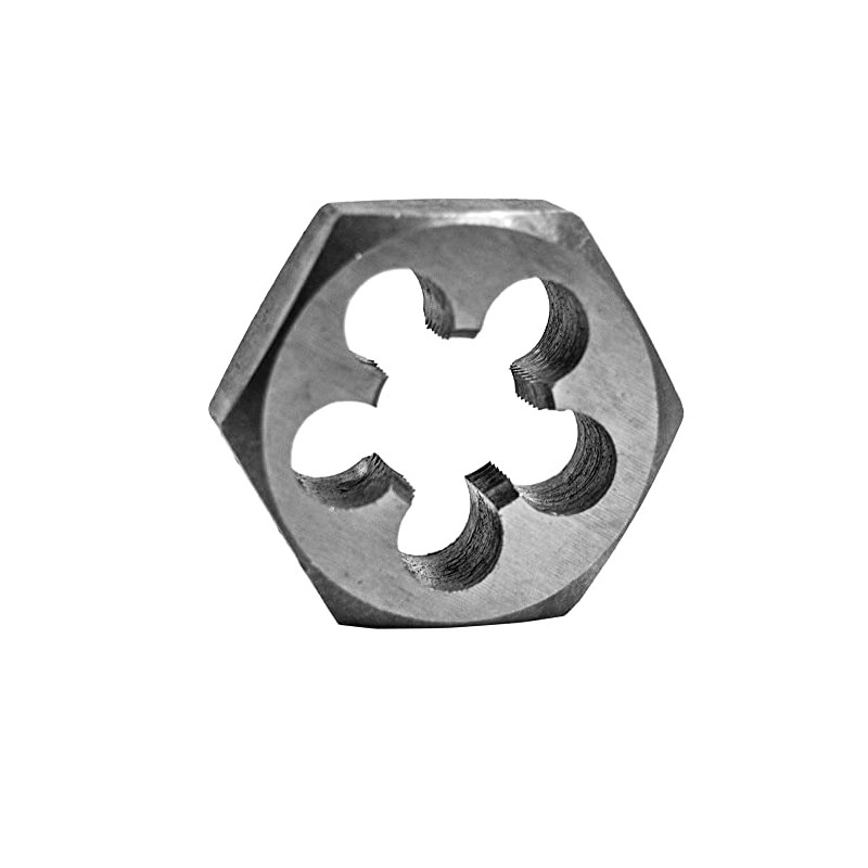 Century Drill & Tool 96209 Carbon Steel Die, 1/2-13NC