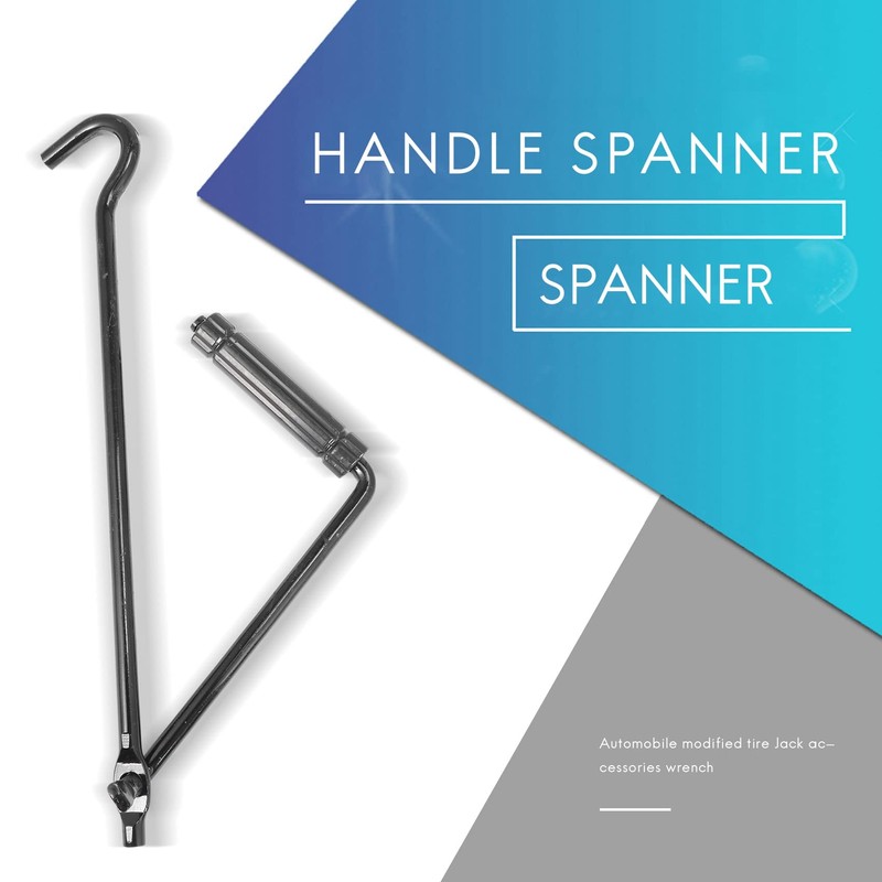 RUANI Car Hand Crank Spanner Handle for Scissor Car