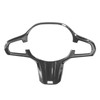 Steering Wheel Button Trim Cover Carbon Fiber Style Fits for