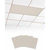 Futuregrace Magnetic Light Cover for Classroom Drop Ceiling,4 Pack 4x2