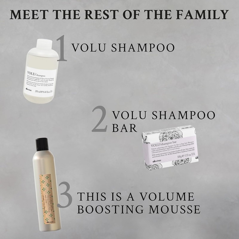 Davines - Champú esencial para el cuidado del cabello VOLU,
