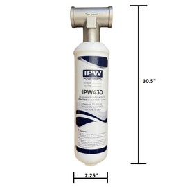 IPW Industries Inc - (IPW430SS) Whole House Scale Inhibition Water Treatment System