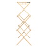Household Essentials X-Frame Clothes Drying Rack, Stabile Wood Frame with
