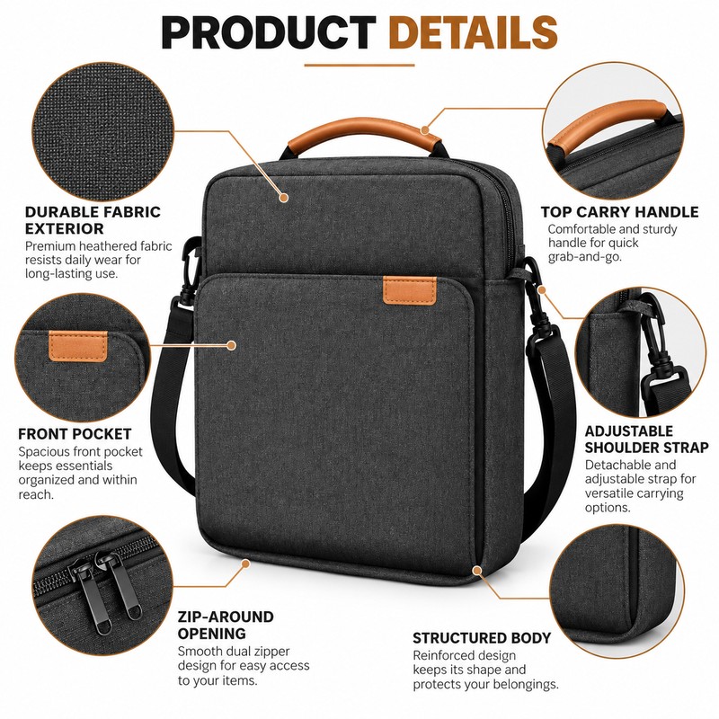 Starlink Mini Travel Storage Bag for Portable Satellite Equipment –