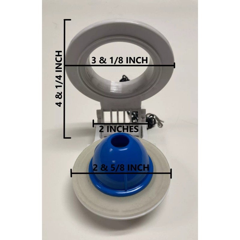 NUFLUSH Fix Flapper Leak Two-Inch with Silicone Seal, with Silicone