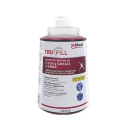 SC Johnson 684502 2 L Cartridge Heavy Duty Neutral Floor Cleaner - Fruity Floral Scent (2/Carton)