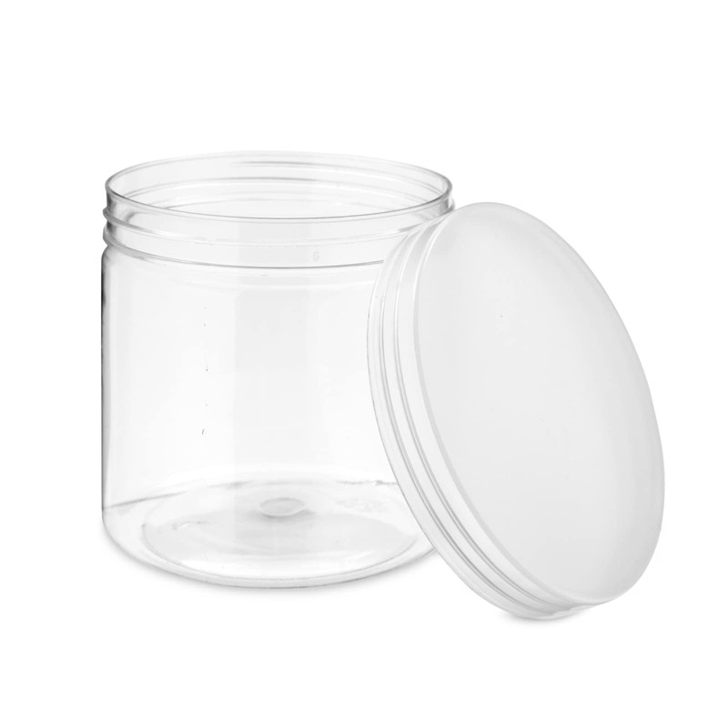 Juvale Slime Containers with Lids - 8 Pack Clear Plastic