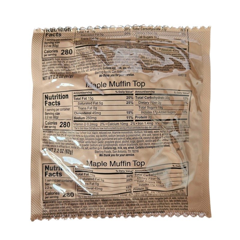 12 Pack MRE Desserts (12 Pack MRE Dessert Sampler)