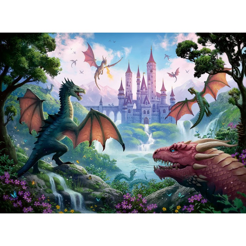 Ravensburger Children's Puzzle - 13356 Magic Dragon - 300 Pieces