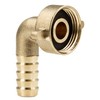 tecuro Hose Fitting with 3/4 Inch Nut x 90° Spout