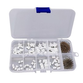 ZSDZFYLLK 380pcs JST 1.25 mm Pitch Male Female Housing Plug Air Docking 2/3/4/5Pin Plug with Crimp Terminal Connections Kit